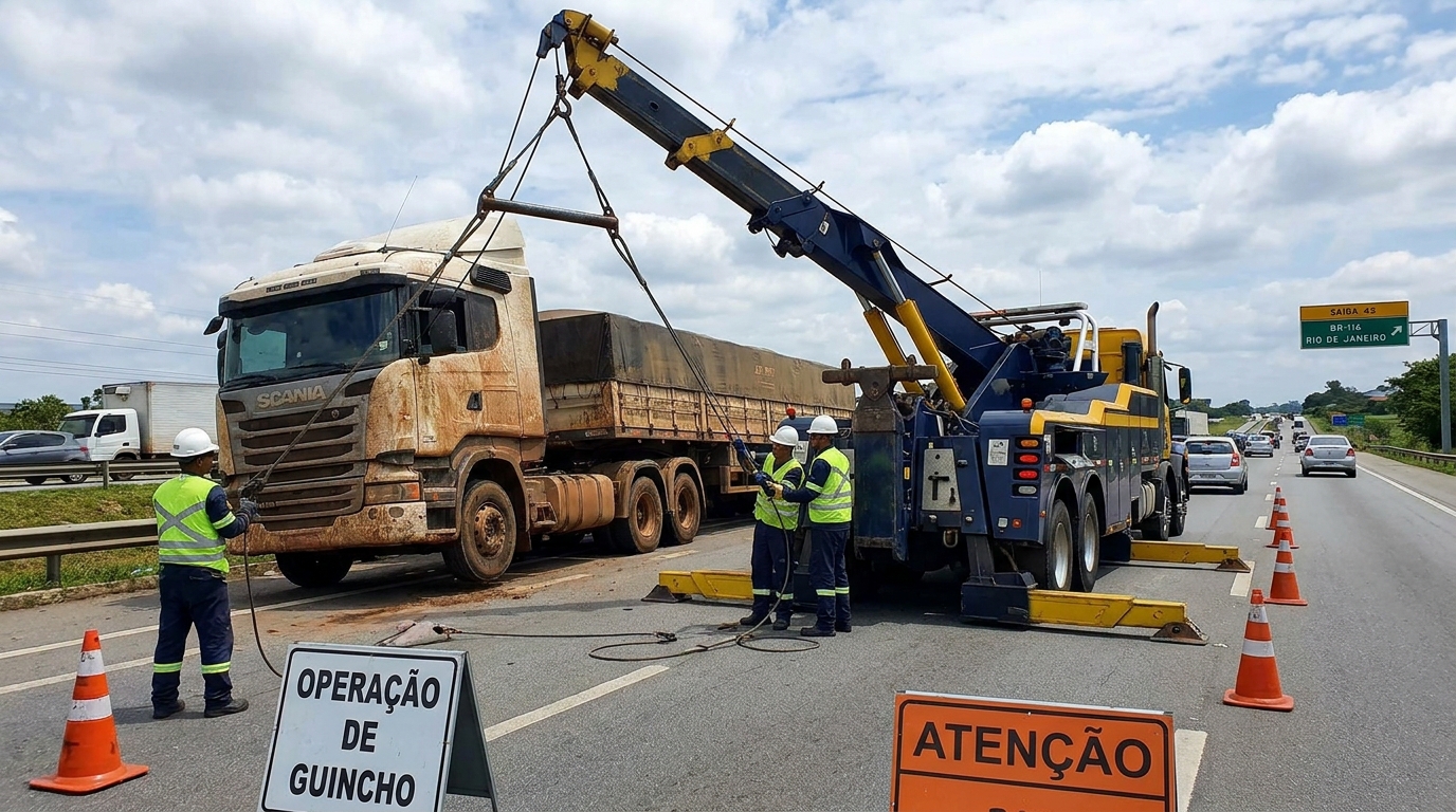 Guincho para Caminhão em Ponta Grossa‑PR