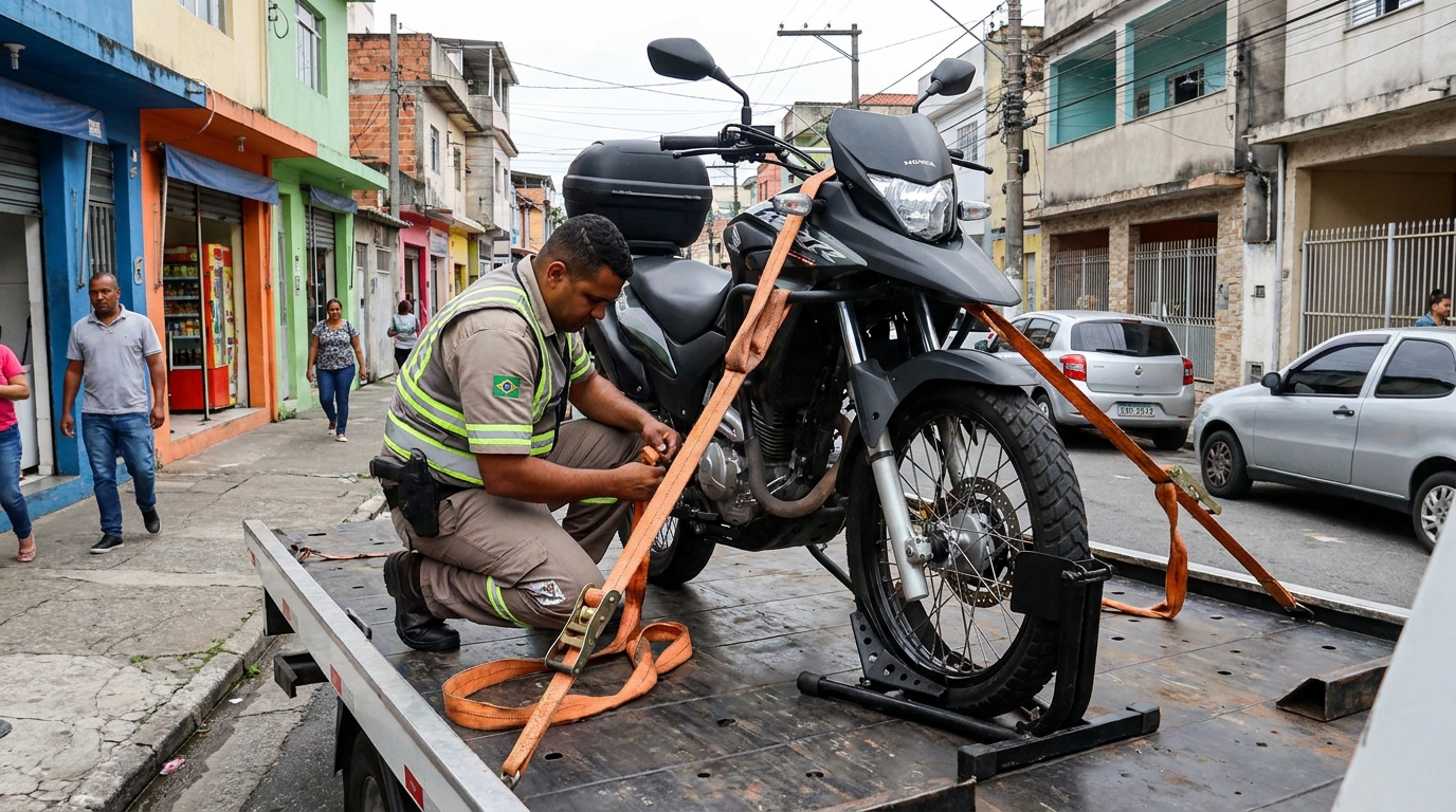 Guincho para Moto em Ponta Grossa‑PR