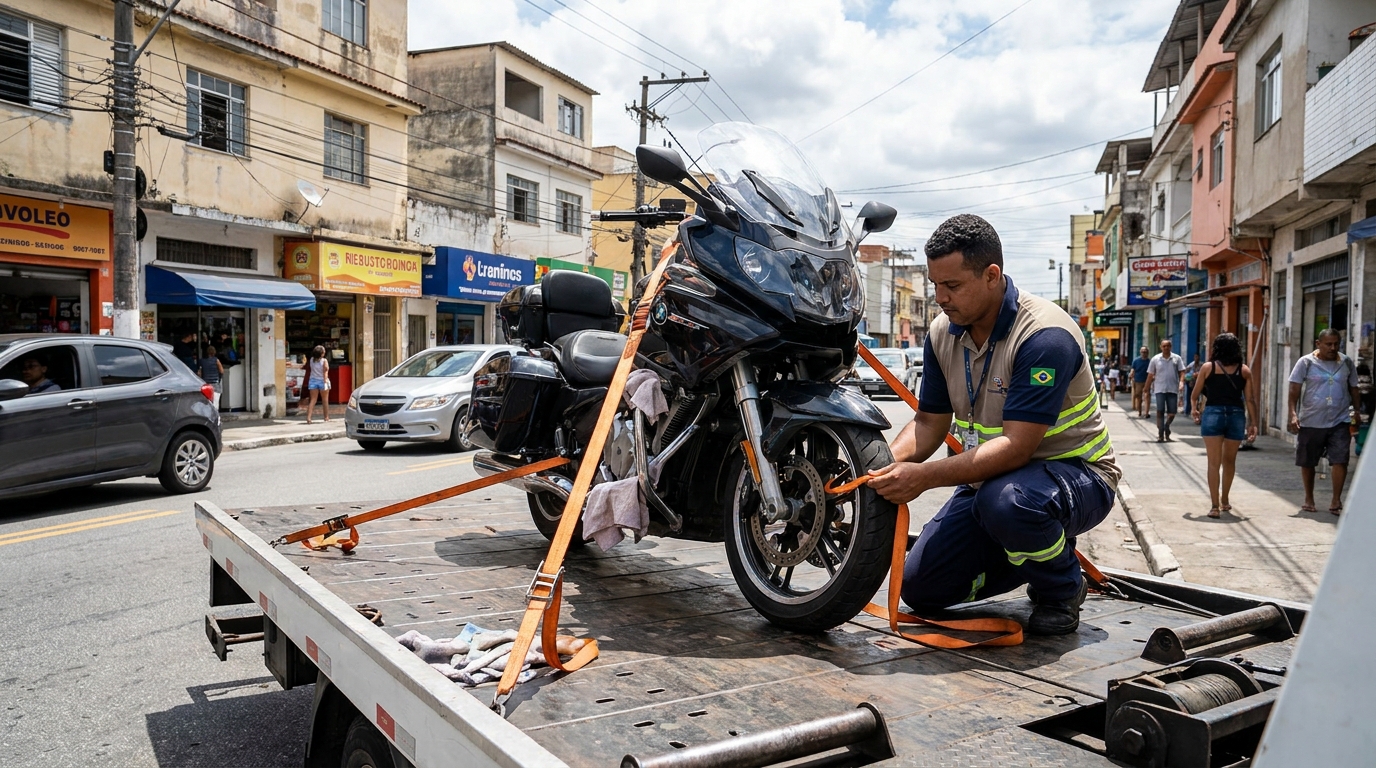 Guincho para Moto em Ponta Grossa‑PR
