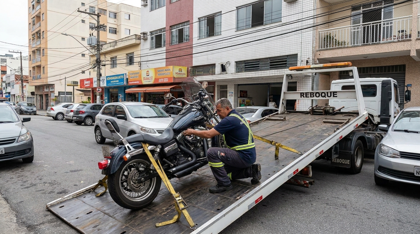 Guincho para Moto em Ponta Grossa‑PR