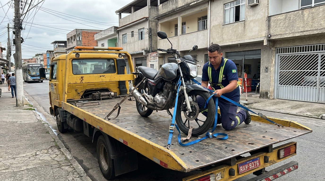 Guincho para Moto em Ponta Grossa‑PR