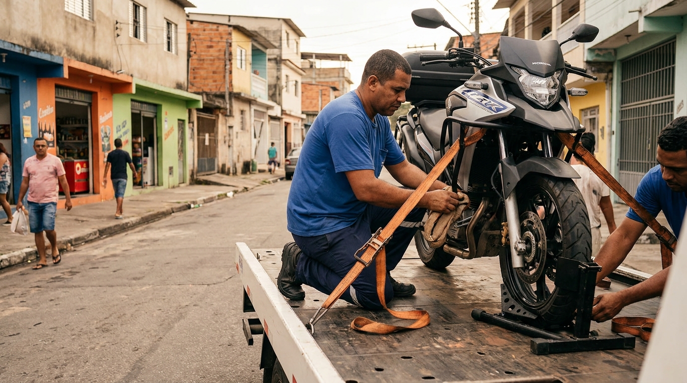 Guincho para Moto em Ponta Grossa‑PR