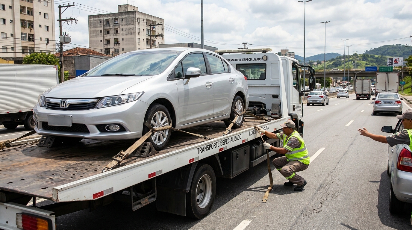 Transporte de Veículos em Ponta Grossa‑PR